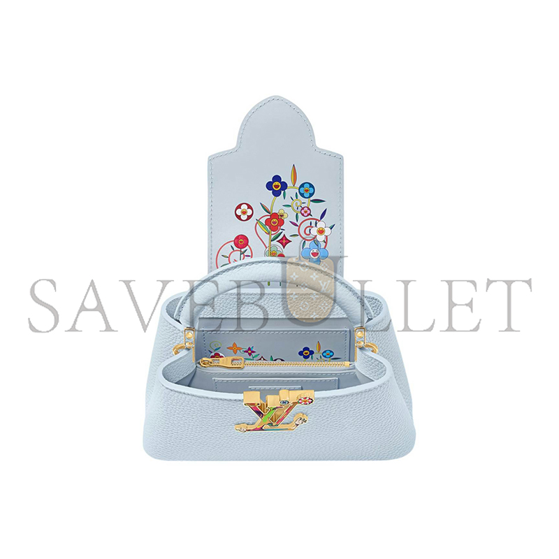 LOUIS VUITTON MURAKAMI X TAKASHI CAPUCINES EAST-WEST M13707 (22*12*8cm)